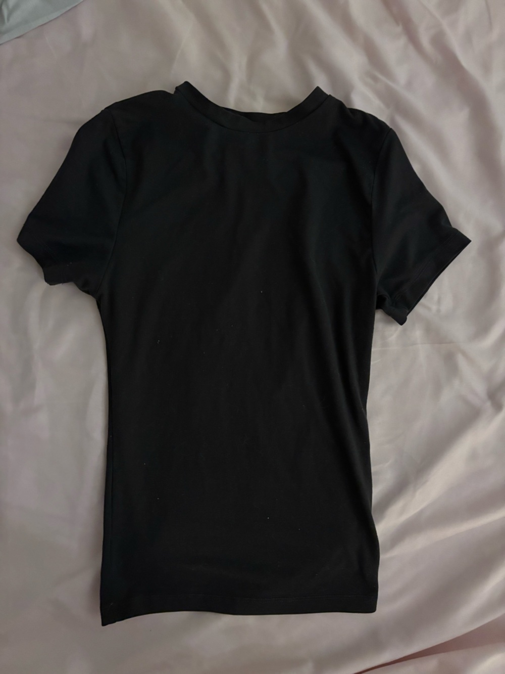 Garage Black/ Dark Grey Short Sleeve Crewneck Tee